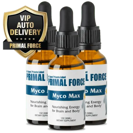Myco Max 3 Bottles &mdash; NGF Brain Memory Formula